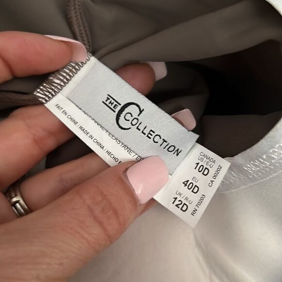 NWT The collection mija halter Onepiece swimsuit Sz-10 - Picture 7 of 8